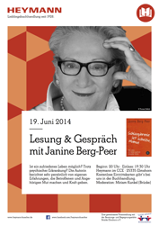Flyer Lesung Berg-Peer, Heymann Elmshorn, 19.06.14 (Symbolbild)