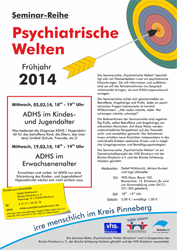 Flyer Psychiatrische Welten 2014-01 (Symbolbild)